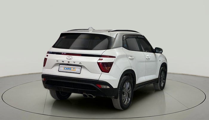 2022 Hyundai Creta SX (O) 1.4 TURBO DCT, Petrol, Automatic, 40,368 km, Right Back Diagonal