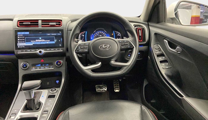 2022 Hyundai Creta SX (O) 1.4 TURBO DCT, Petrol, Automatic, 40,368 km, Steering Wheel Close Up