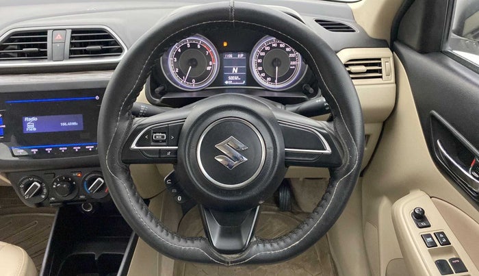 2021 Maruti Dzire VXI AMT, Petrol, Automatic, 49,950 km, Steering Wheel Close Up