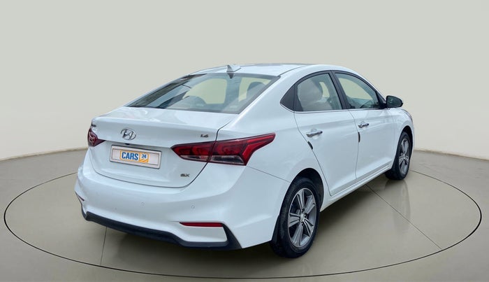 2019 Hyundai Verna 1.6 VTVT SX, Petrol, Manual, 20,638 km, Right Back Diagonal