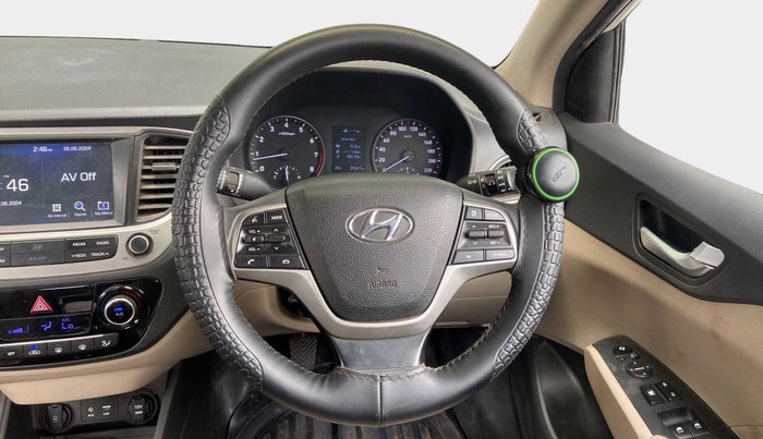 2019 Hyundai Verna 1.6 VTVT SX, Petrol, Manual, 20,638 km, Steering Wheel Close Up