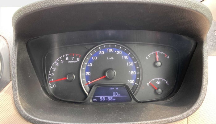 2016 Hyundai Xcent S 1.2, Petrol, Manual, 98,300 km, Odometer Image