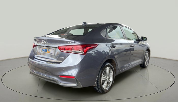2018 Hyundai Verna 1.6 VTVT SX, Petrol, Manual, 85,607 km, Right Back Diagonal