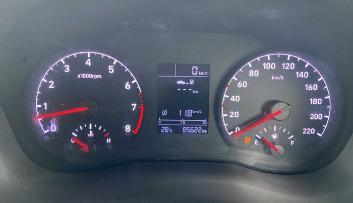 2018 Hyundai Verna 1.6 VTVT SX, Petrol, Manual, 85,607 km, Odometer Image
