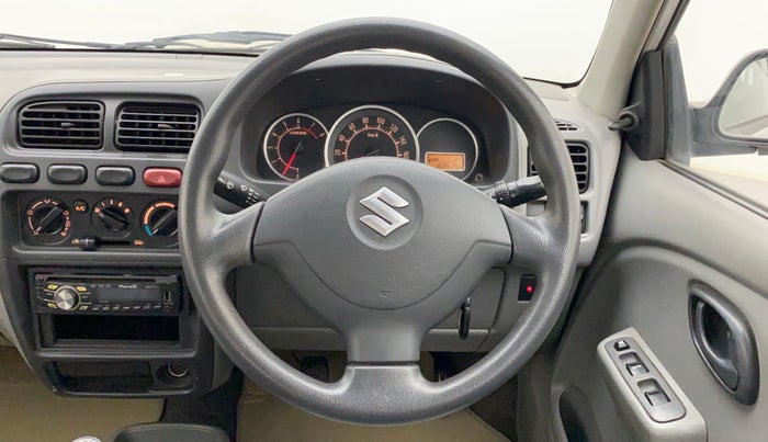 2010 Maruti Alto K10 VXI, Petrol, Manual, 83,519 km, Steering Wheel Close Up