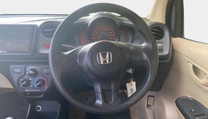 2014 Honda Amaze 1.2L I-VTEC EX, Petrol, Manual, 47,739 km, Steering Wheel Close Up