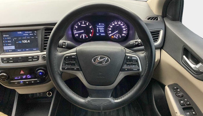 2019 Hyundai Verna 1.6 VTVT SX, Petrol, Manual, 56,883 km, Steering Wheel Close Up