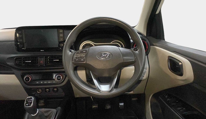 2021 Hyundai AURA SX+ 1.0 TURBO GDI MT, Petrol, Manual, 25,207 km, Steering Wheel Close Up