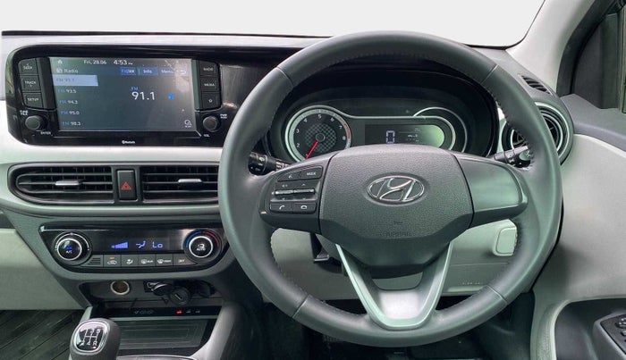 2021 Hyundai GRAND I10 NIOS ASTA 1.2 KAPPA VTVT, Petrol, Manual, 43,813 km, Steering Wheel Close Up