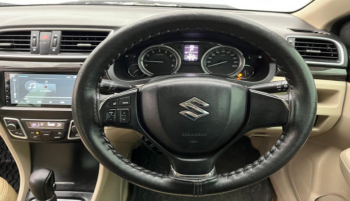 2018 Maruti Ciaz ZETA AT 1.5  SHVS PETROL, Petrol, Automatic, 88,132 km, Steering Wheel Close Up