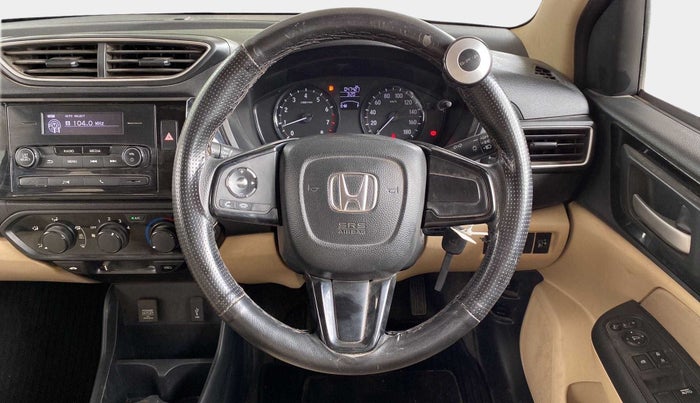 2019 Honda Amaze 1.2L I-VTEC S, Petrol, Manual, 47,418 km, Steering Wheel Close Up
