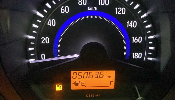2015 Honda Amaze 1.2L I-VTEC VX, Petrol, Manual, 50,615 km, Odometer Image