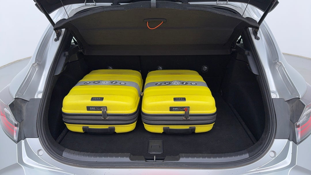 Boot Inside View with Luggage