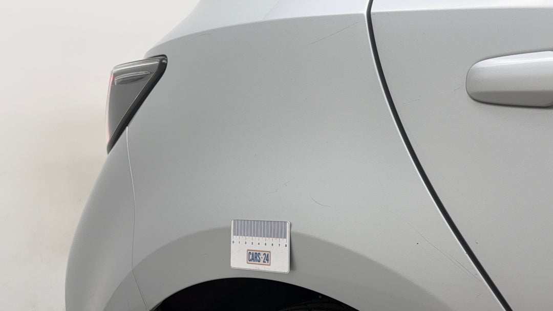 Quarter Panel Rear RHS Scratch