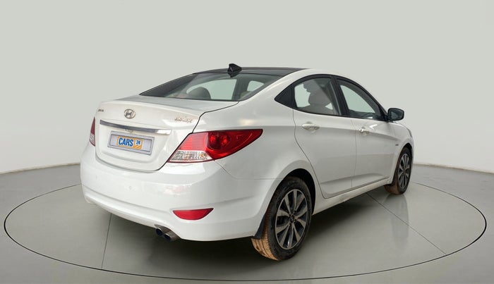 2014 Hyundai Verna FLUIDIC 1.6 CRDI SX, Diesel, Manual, 89,332 km, Right Back Diagonal