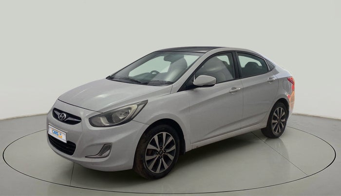 2014 Hyundai Verna FLUIDIC 1.6 CRDI SX, Diesel, Manual, 89,332 km, Left Front Diagonal