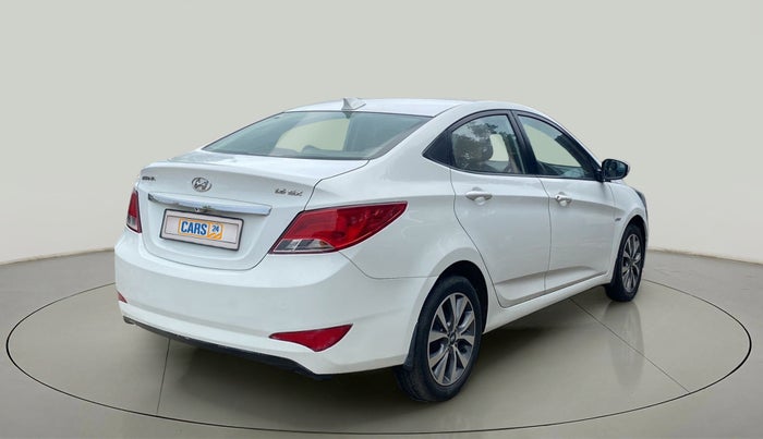 2016 Hyundai Verna 1.6 VTVT SX, Petrol, Manual, 95,034 km, Right Back Diagonal