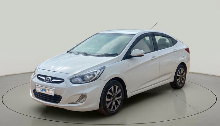 2013 Hyundai Verna FLUIDIC 1.6 CRDI SX, Diesel, Manual, 1,03,388 km, Left Front Diagonal