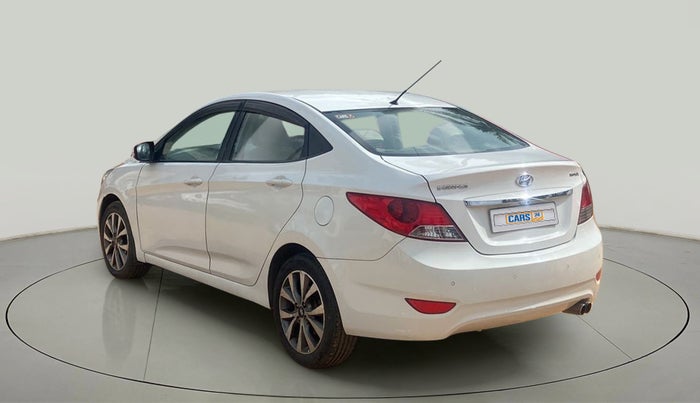 2013 Hyundai Verna FLUIDIC 1.6 CRDI SX, Diesel, Manual, 1,03,388 km, Left Back Diagonal