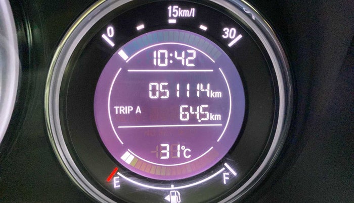 2018 Honda City 1.5L I-VTEC ZX CVT, Petrol, Automatic, 51,100 km, Odometer Image