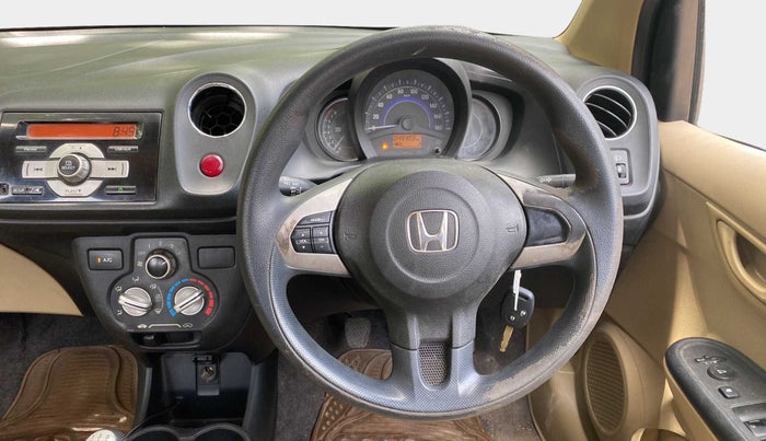 2015 Honda Amaze 1.2L I-VTEC S, Petrol, Manual, 49,289 km, Steering Wheel Close Up