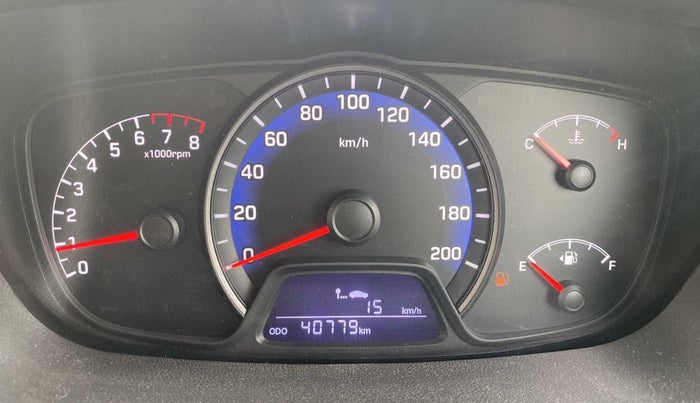 2015 Hyundai Xcent S 1.2, Petrol, Manual, 40,753 km, Odometer Image