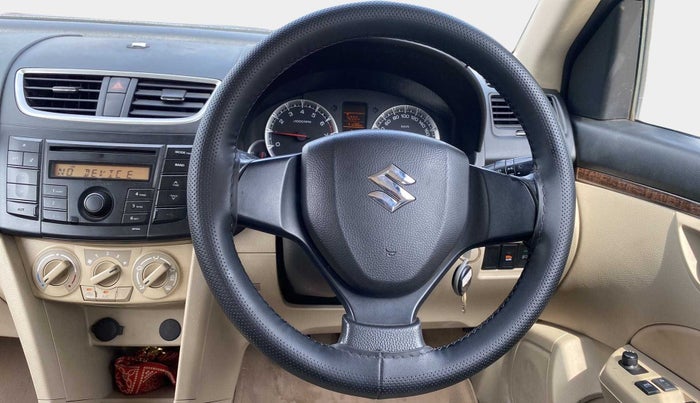 2014 Maruti Swift Dzire VXI, Petrol, Manual, 41,277 km, Steering Wheel Close Up