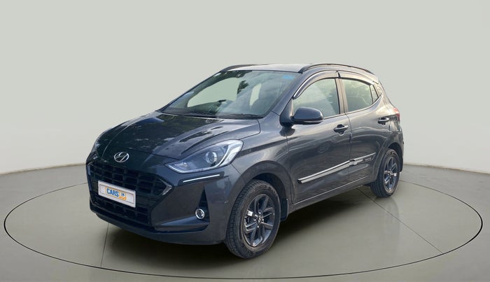 2022 Hyundai GRAND I10 NIOS SPORTZ AMT 1.2 KAPPA VTVT, Petrol, Automatic, 11,088 km, Left Front Diagonal