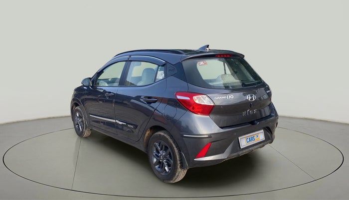 2022 Hyundai GRAND I10 NIOS SPORTZ AMT 1.2 KAPPA VTVT, Petrol, Automatic, 11,088 km, Left Back Diagonal