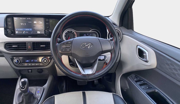 2022 Hyundai GRAND I10 NIOS SPORTZ AMT 1.2 KAPPA VTVT, Petrol, Automatic, 11,088 km, Steering Wheel Close Up