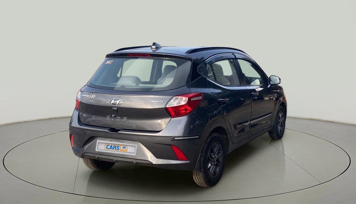 2022 Hyundai GRAND I10 NIOS SPORTZ AMT 1.2 KAPPA VTVT, Petrol, Automatic, 11,088 km, Right Back Diagonal