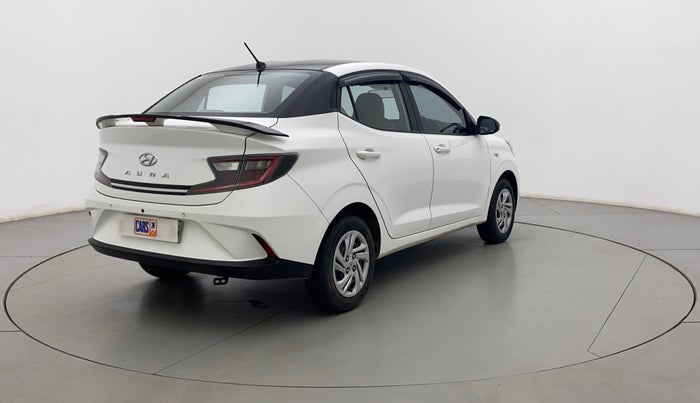 2022 Hyundai AURA S 1.2 CNG, CNG, Manual, 33,917 km, Right Back Diagonal