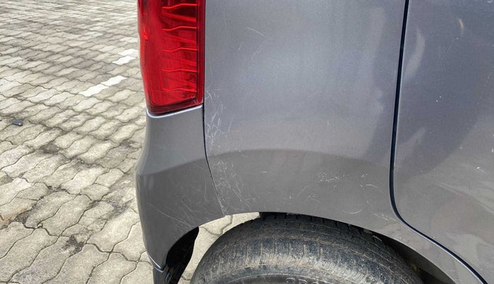 2013 Maruti Wagon R 1.0 LXI, Petrol, Manual, 44,631 km, Right quarter panel - Slightly dented