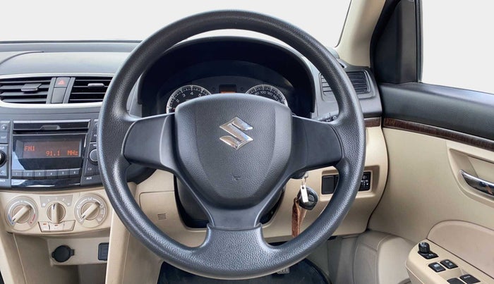 2016 Maruti Swift Dzire VXI, Petrol, Manual, 24,849 km, Steering Wheel Close Up