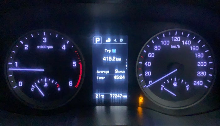 2016 Hyundai Tucson 2WD AT GLS DIESEL, Diesel, Automatic, 77,436 km, Odometer Image
