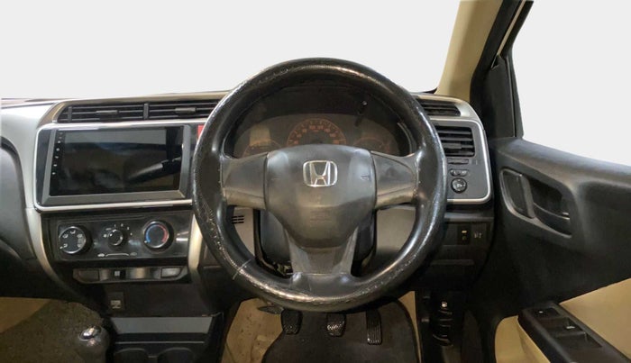 2015 Honda City 1.5L I-DTEC E, Diesel, Manual, 1,06,730 km, Steering Wheel Close Up