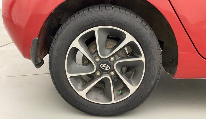 2018 Hyundai Grand i10 ASTA 1.2 KAPPA VTVT, Petrol, Manual, 61,302 km, Right Rear Wheel