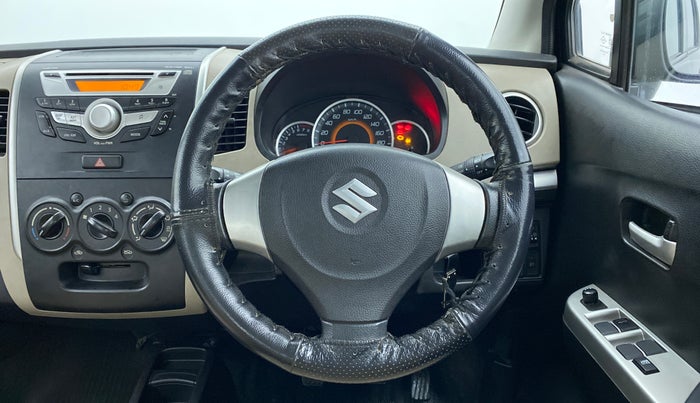 2014 Maruti Wagon R 1.0 VXI, Petrol, Manual, 14,038 km, Steering Wheel