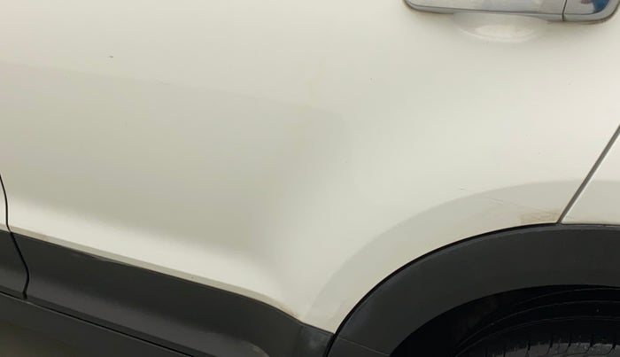 2016 Hyundai Creta SX PLUS 1.6 PETROL, Petrol, Manual, 33,387 km, Rear left door - Slightly dented