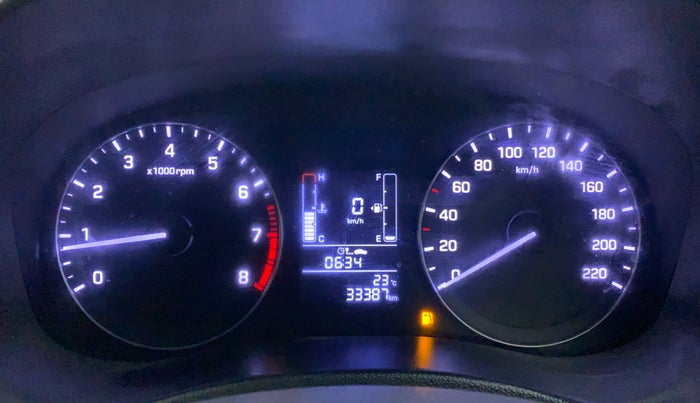 2016 Hyundai Creta SX PLUS 1.6 PETROL, Petrol, Manual, 33,387 km, Odometer Image
