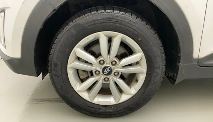 2016 Hyundai Creta SX PLUS 1.6 PETROL, Petrol, Manual, 33,387 km, Left Front Wheel