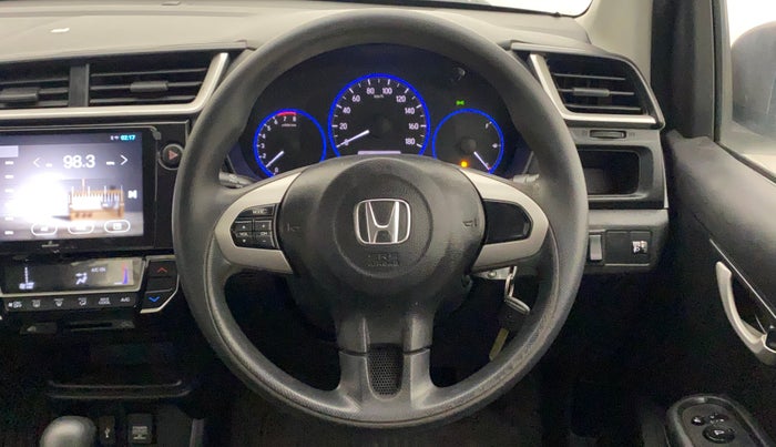 2017 Honda Brio VX AT, Petrol, Automatic, 94,995 km, Steering Wheel Close Up