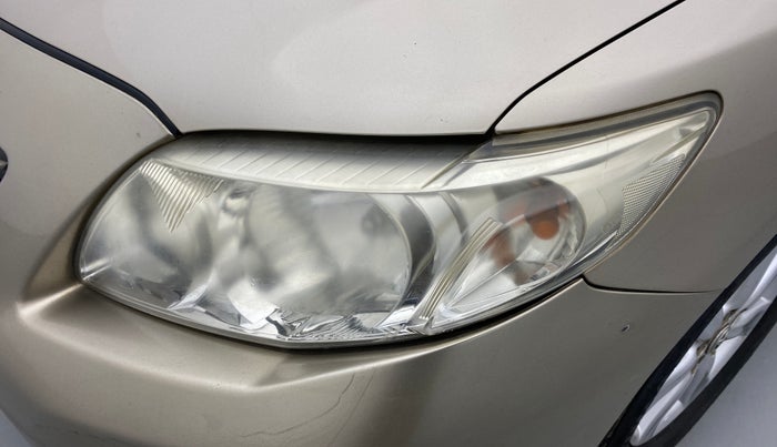2010 Toyota Corolla Altis 1.8 G, Petrol, Manual, 87,478 km, Left headlight - Faded