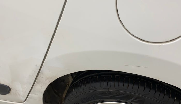 2017 Hyundai Grand i10 ASTA 1.2 KAPPA VTVT, Petrol, Manual, 30,465 km, Left quarter panel - Minor scratches