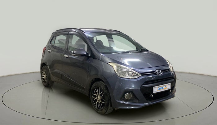 2015 Hyundai Grand i10 ASTA AT 1.2 KAPPA VTVT, Petrol, Automatic, 54,434 km, Right Front Diagonal