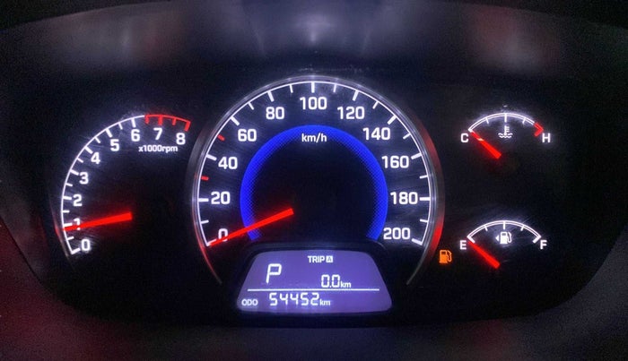 2015 Hyundai Grand i10 ASTA AT 1.2 KAPPA VTVT, Petrol, Automatic, 54,434 km, Odometer Image