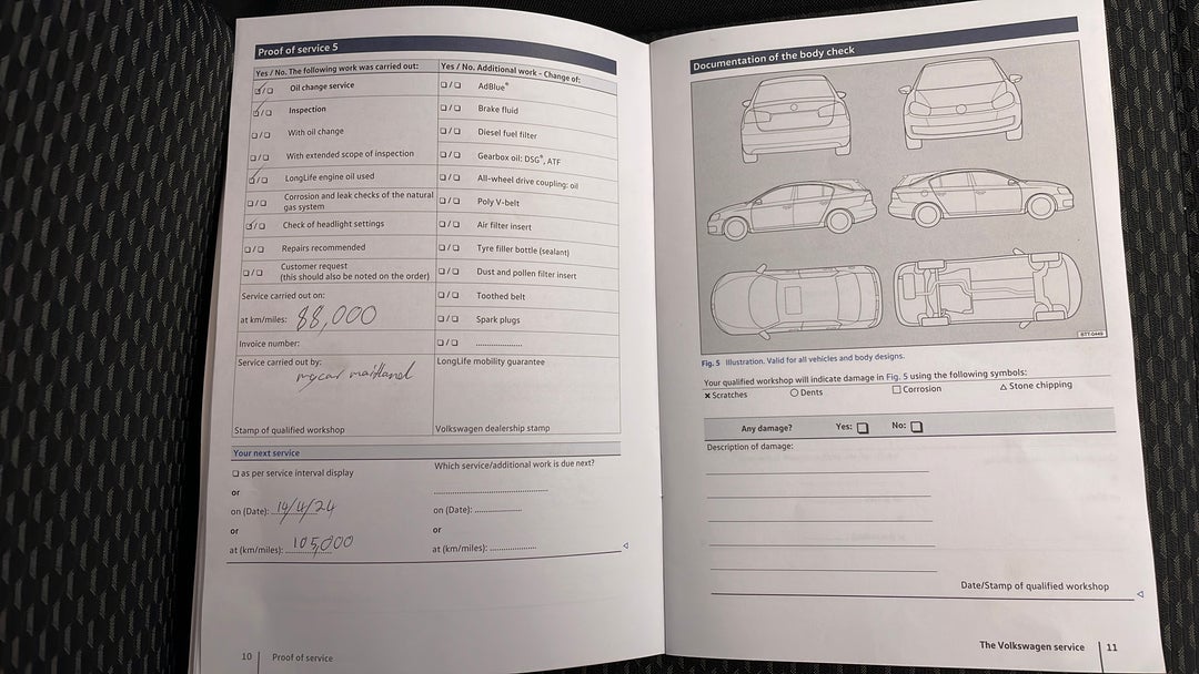 2019 Volkswagen Golf 110 Tsi Trendline, Automatic, 94972 km, Service History
