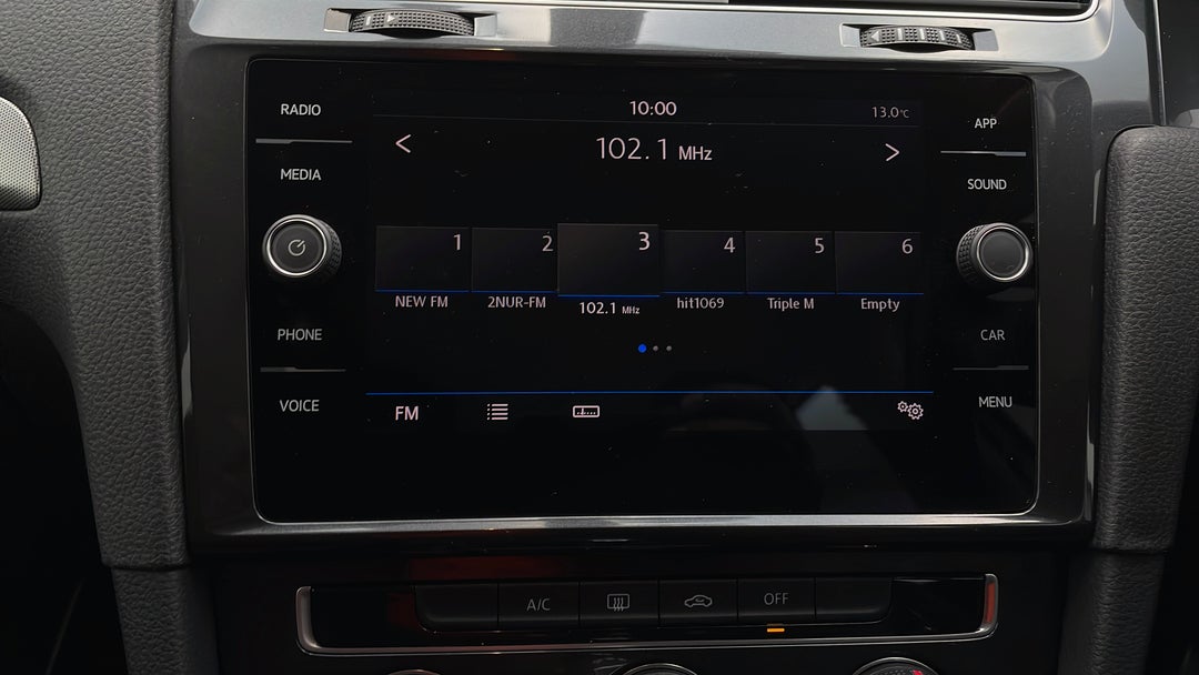 2019 Volkswagen Golf 110 Tsi Trendline, Automatic, 94972 km, Infotainment System