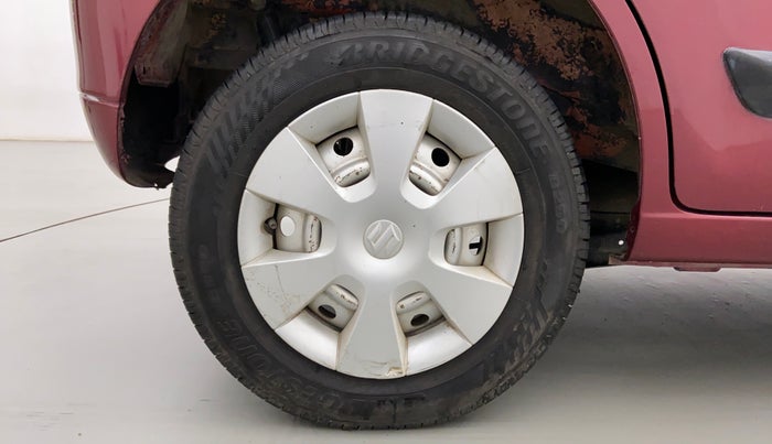 2012 Maruti Wagon R 1.0 LXI CNG, CNG, Manual, 54,247 km, Right Rear Wheel
