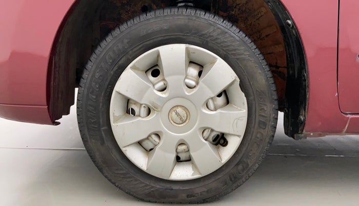 2012 Maruti Wagon R 1.0 LXI CNG, CNG, Manual, 54,247 km, Left Front Wheel